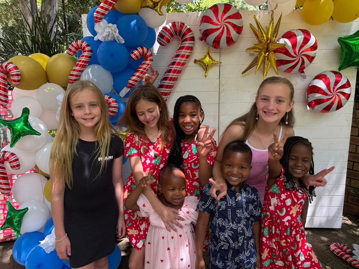 Celebration at Chrissie's Home