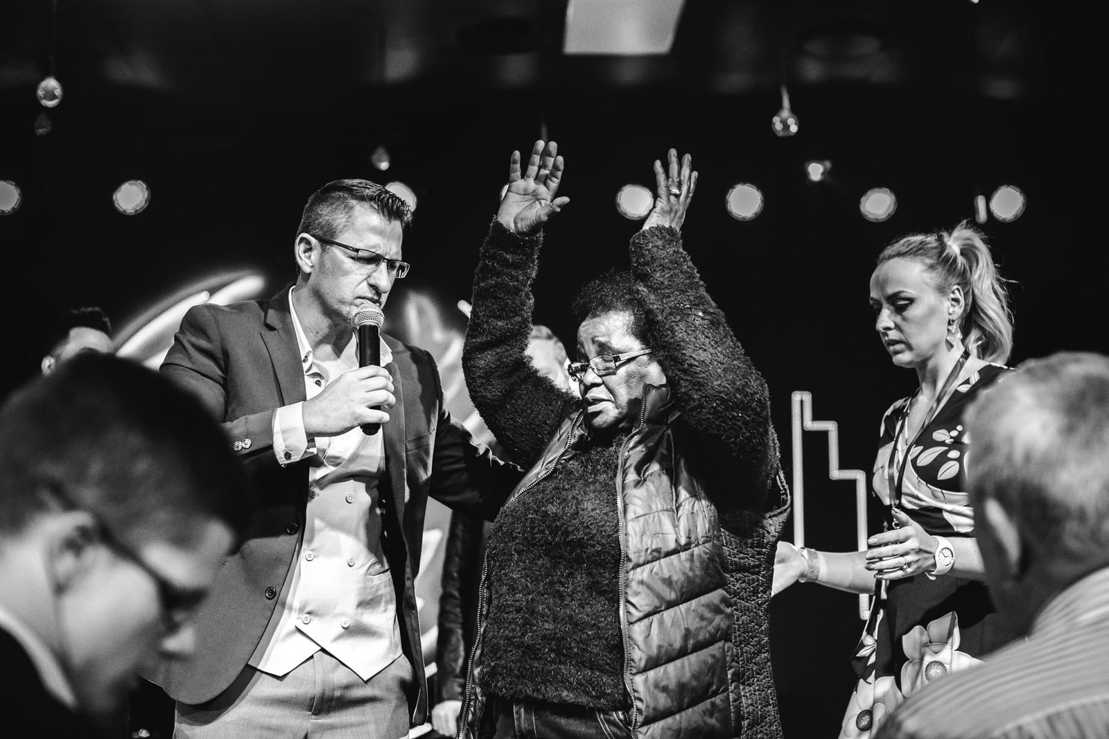 Impartation and prayer