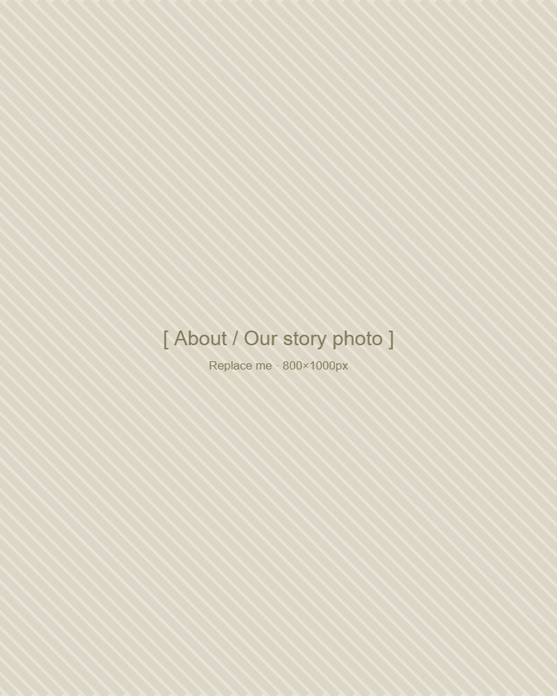 About / Our story photo